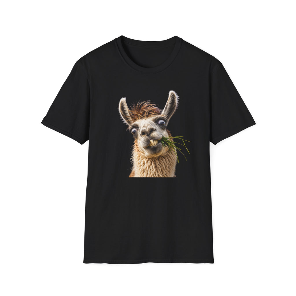 Llama Face T-Shirt — Funny Cute Llama Graphic Tee