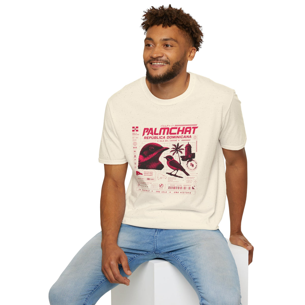 Dominican Republic Palmchat Graphic T-Shirt – Cigua Palmera