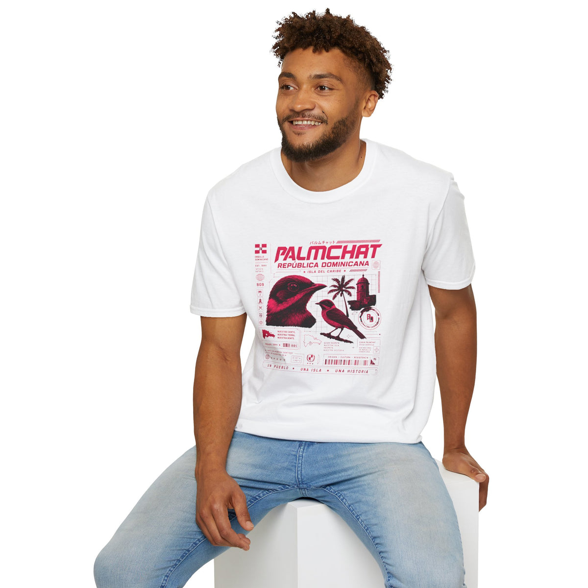 Dominican Republic Palmchat Graphic T-Shirt – Cigua Palmera