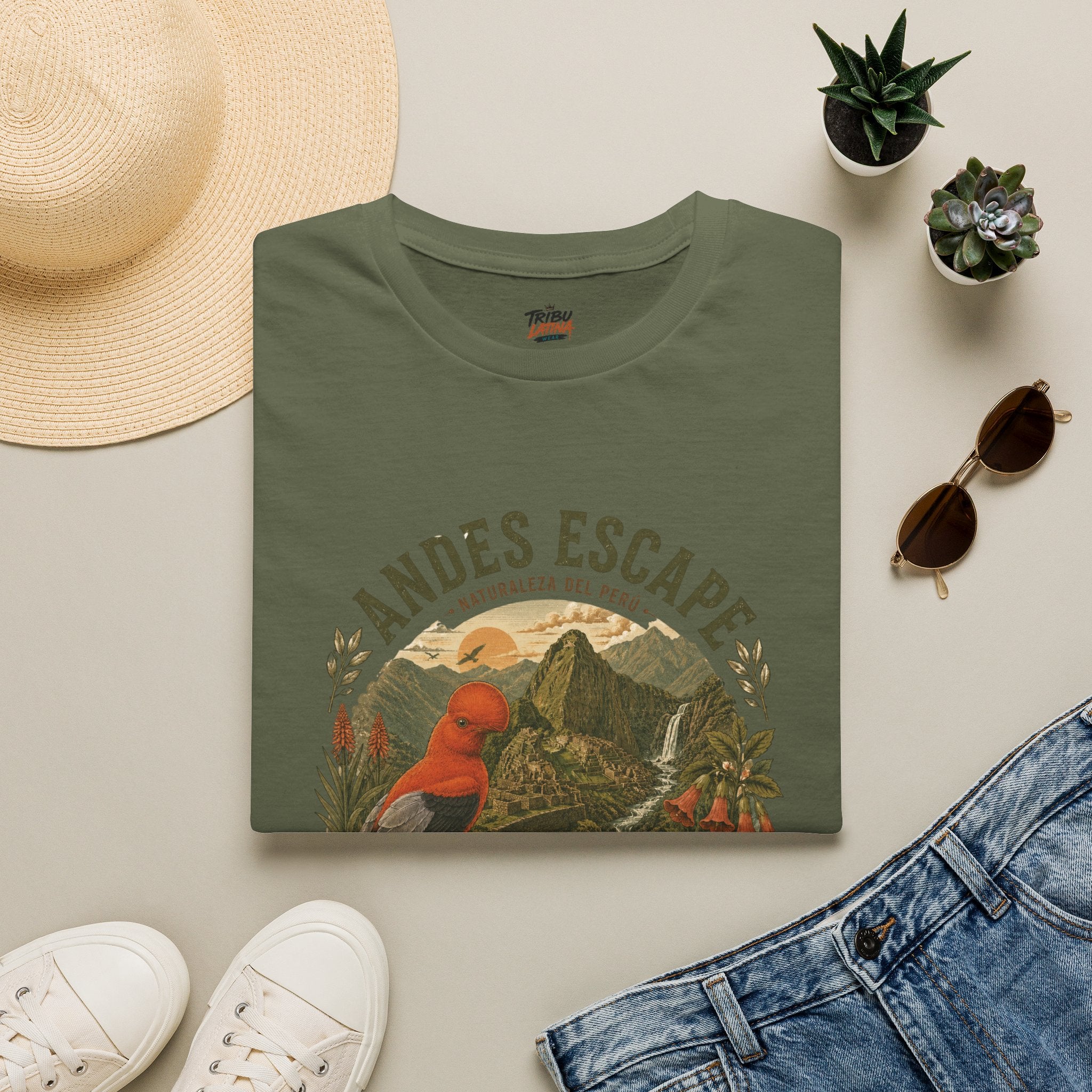 Peruvian Andes Escape Graphic T-Shirt