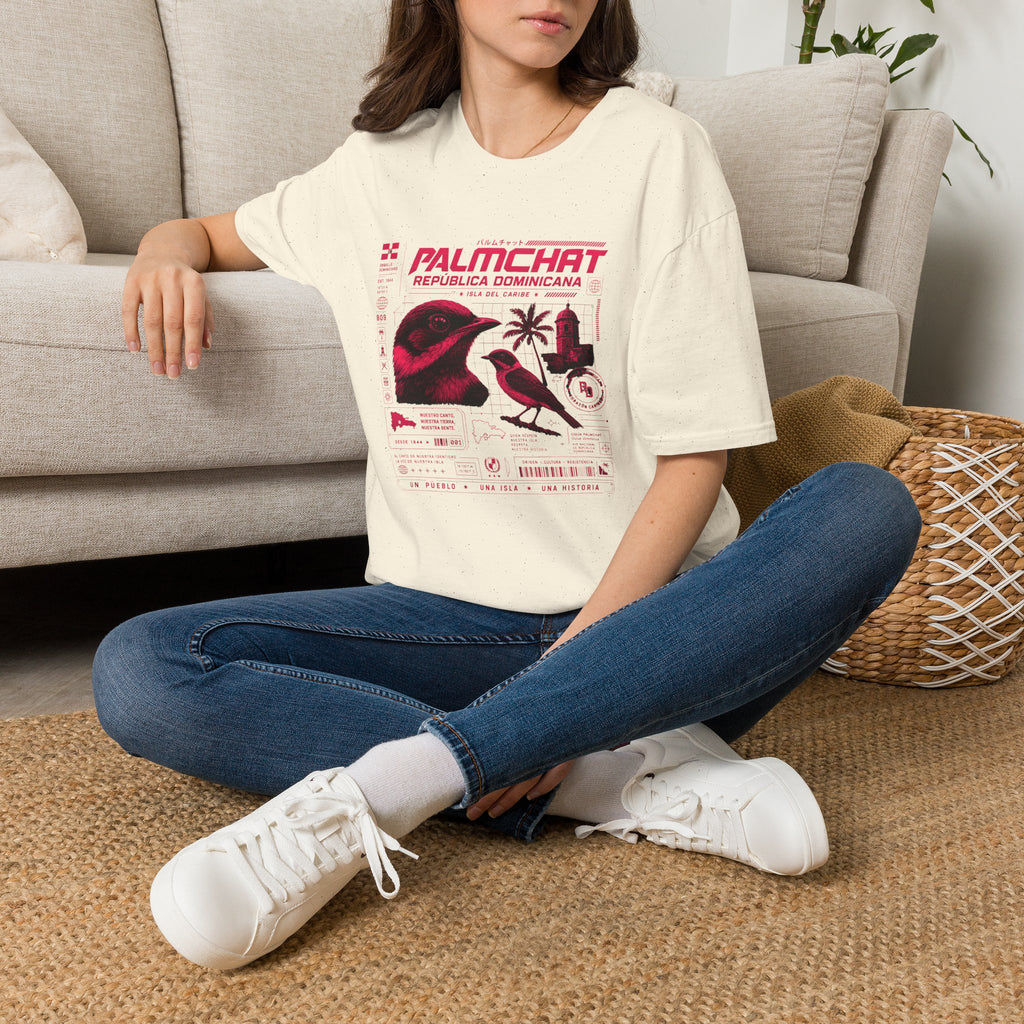 Dominican Republic Palmchat Graphic T-Shirt – Cigua Palmera
