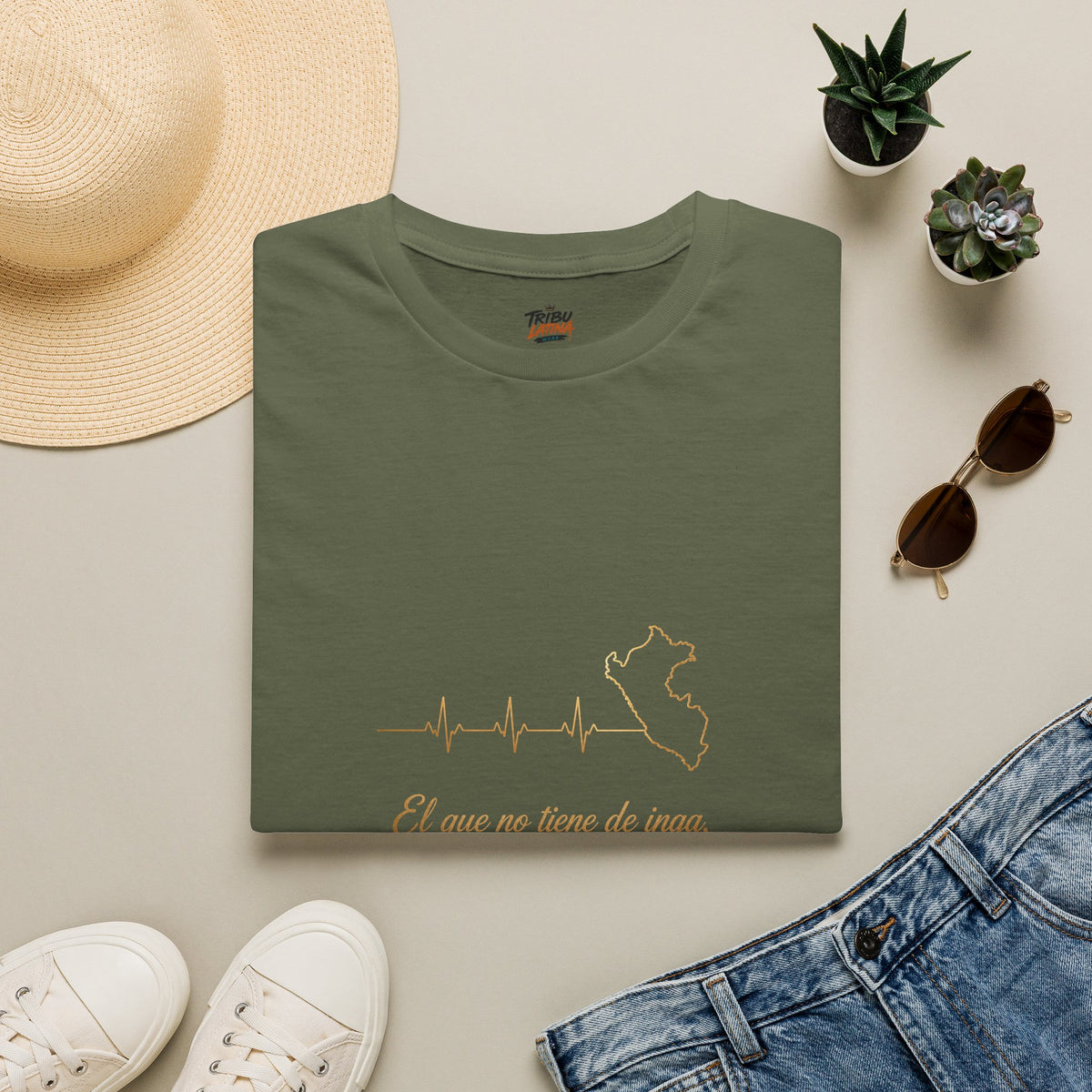 Peruvian Heritage Graphic T-Shirt – Inga y Mandinga