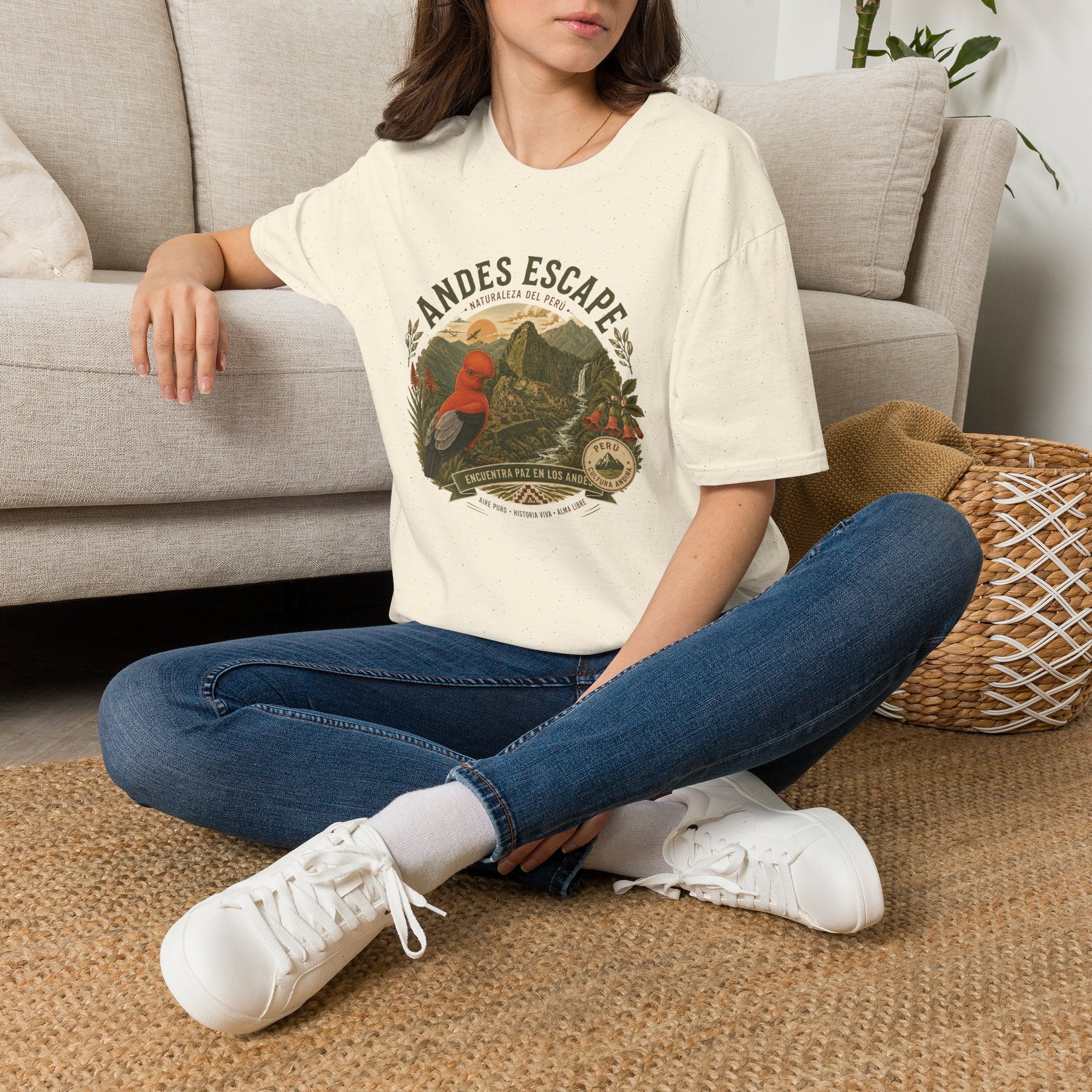 Peruvian Andes Escape Graphic T-Shirt