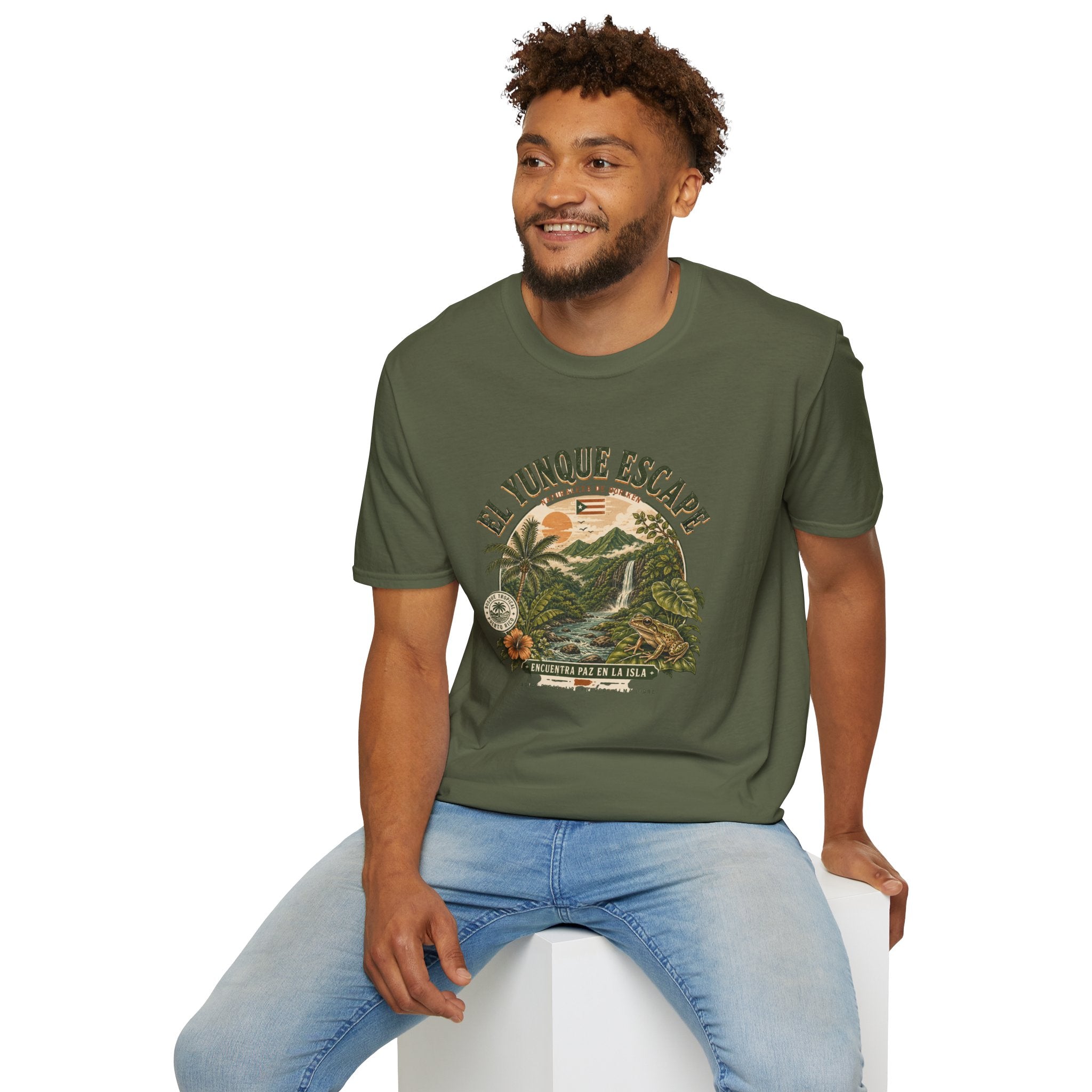 Puerto Rican El Yunque Rainforest Graphic T-Shirt