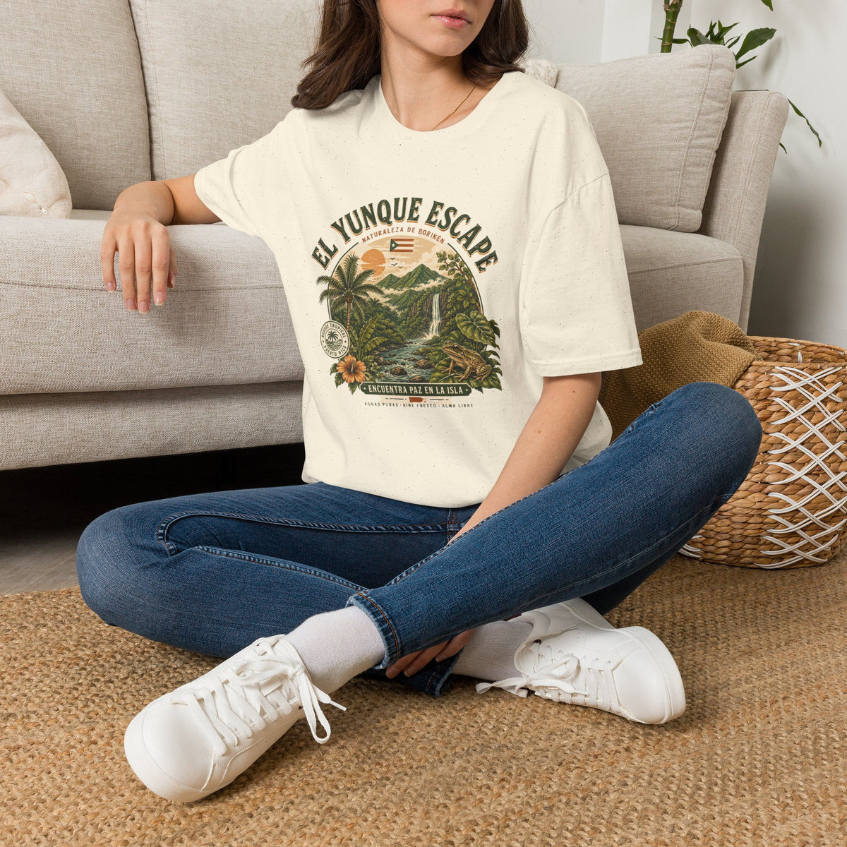 Puerto Rican El Yunque Rainforest Graphic T-Shirt