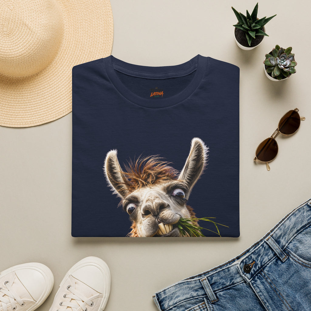 Funny Peruvian Llama Graphic T-Shirt