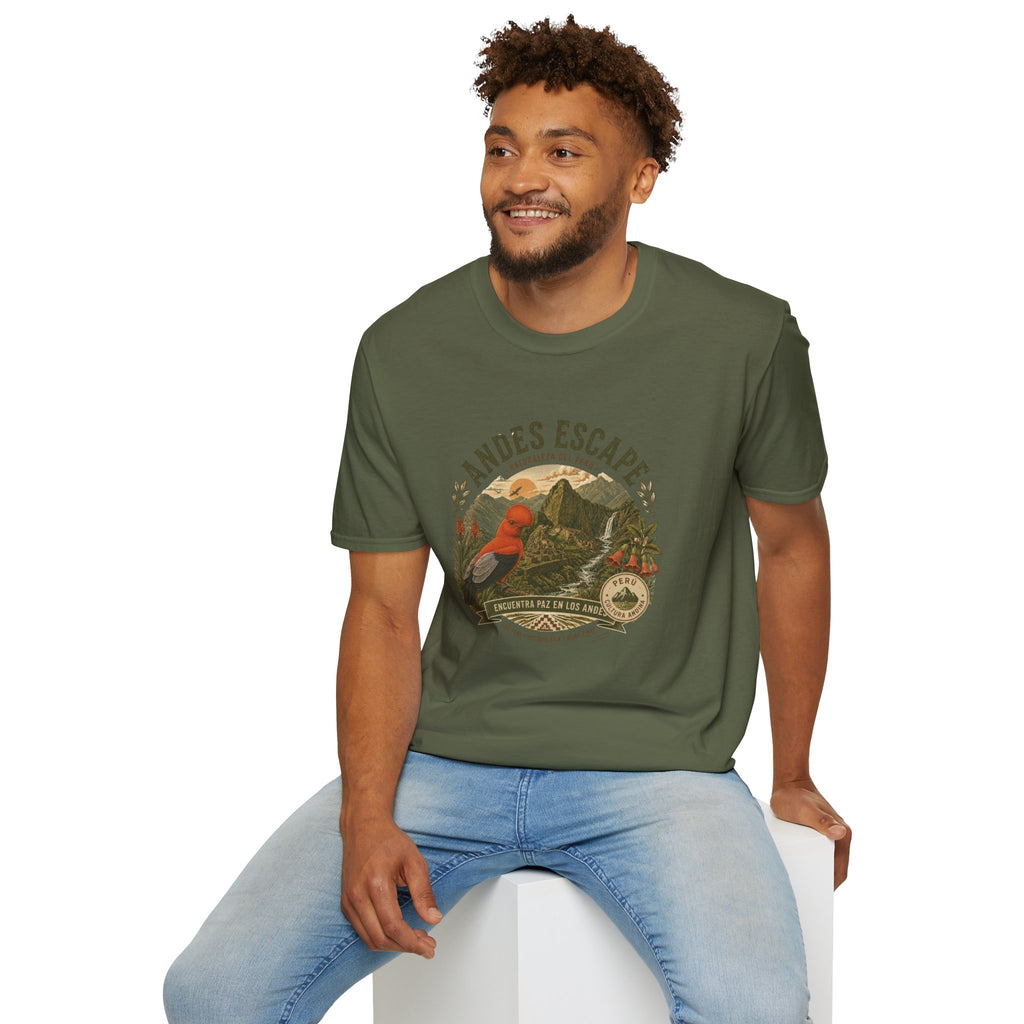 Peruvian Andes Escape Graphic T-Shirt