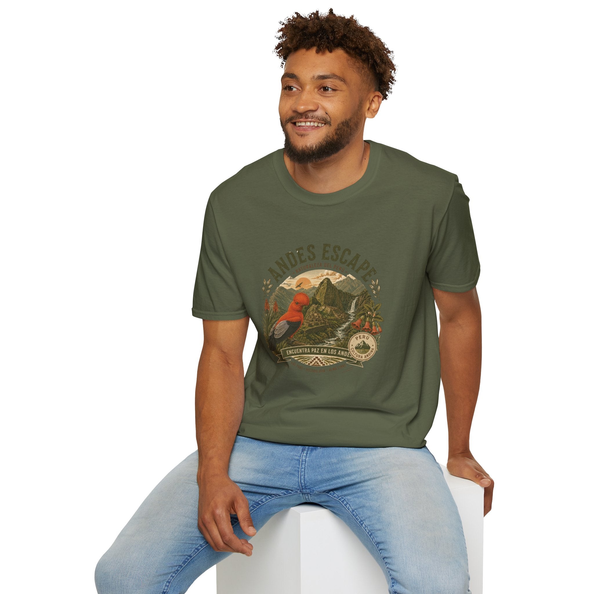 Peruvian Andes Escape Graphic T-Shirt