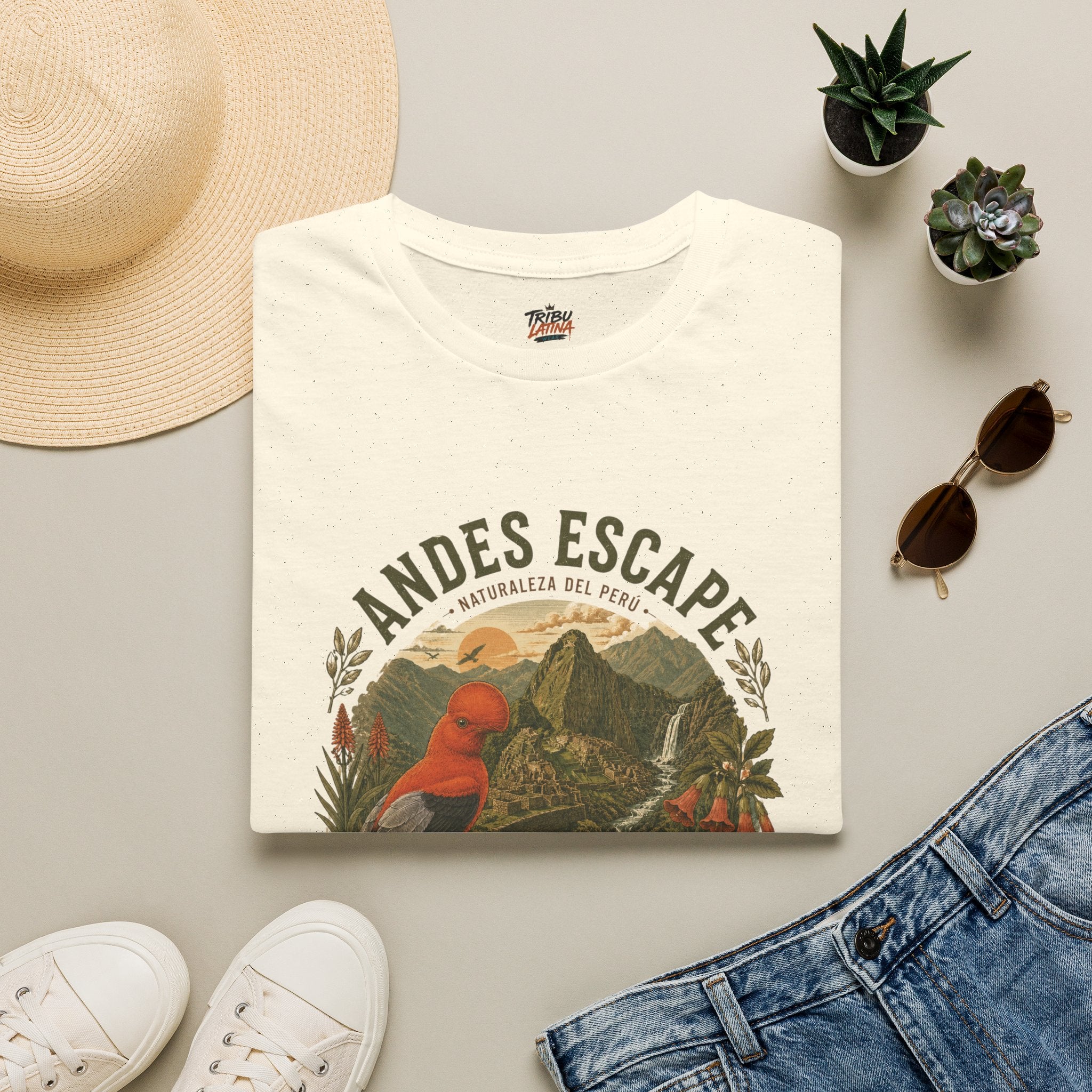 Peruvian Andes Escape Graphic T-Shirt