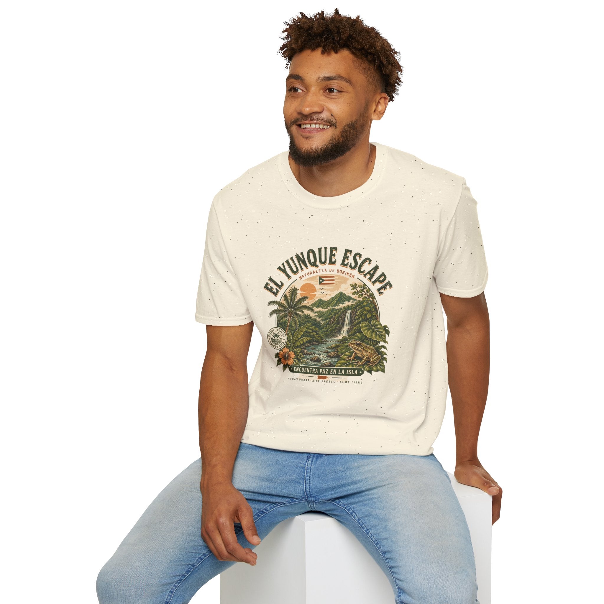 Puerto Rican El Yunque Rainforest Graphic T-Shirt