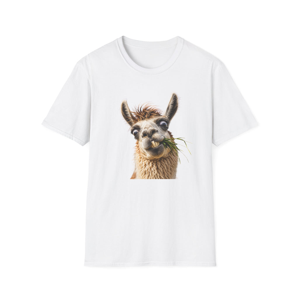 Llama Face T-Shirt — Funny Cute Llama Graphic Tee