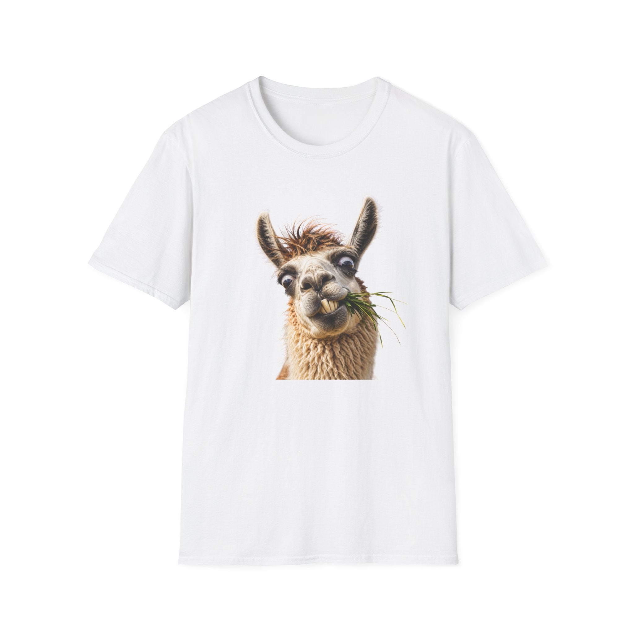Llama Face T-Shirt — Funny Cute Llama Graphic Tee