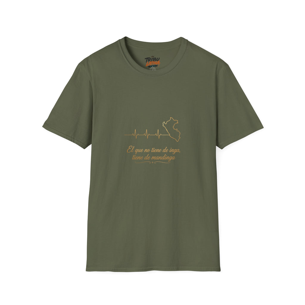 Adventure Badge T-Shirt — "ACHO DAME" Retro Patch Graphic