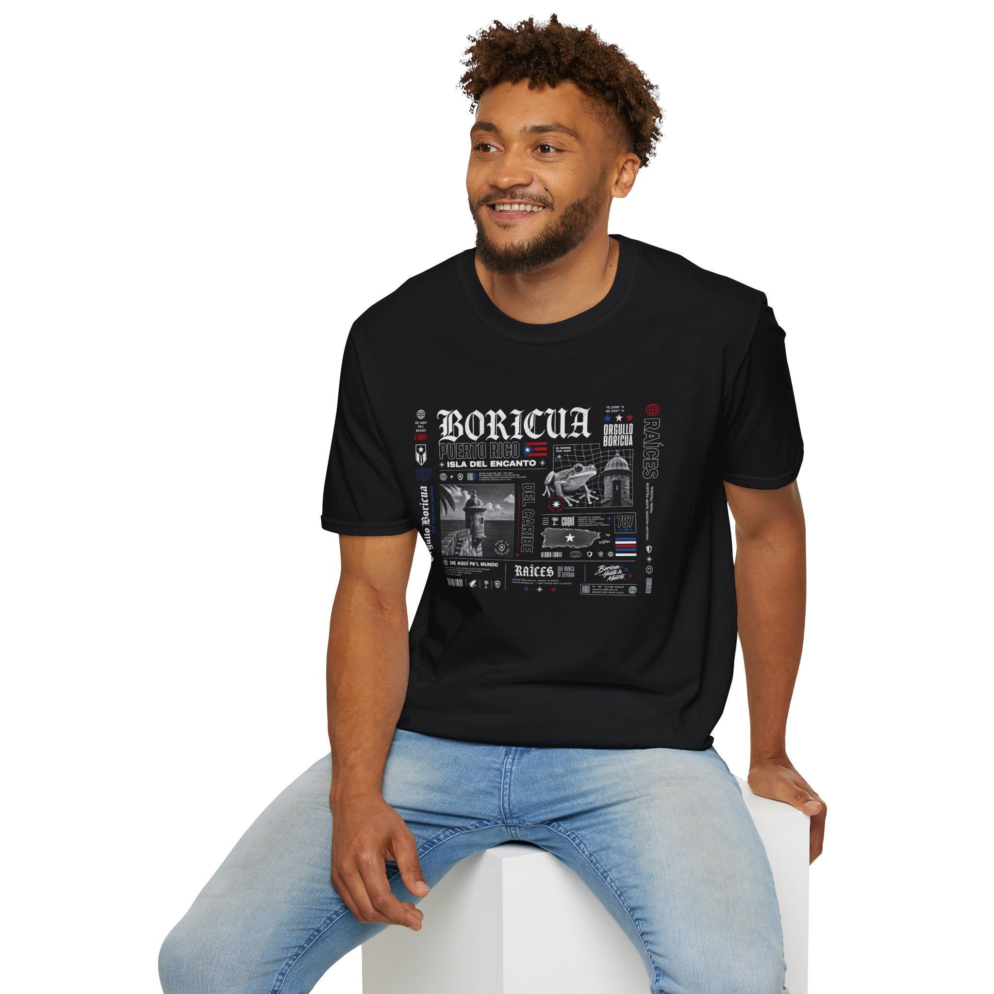Puerto Rican Heritage Graphic T-Shirt – Boricua Roots