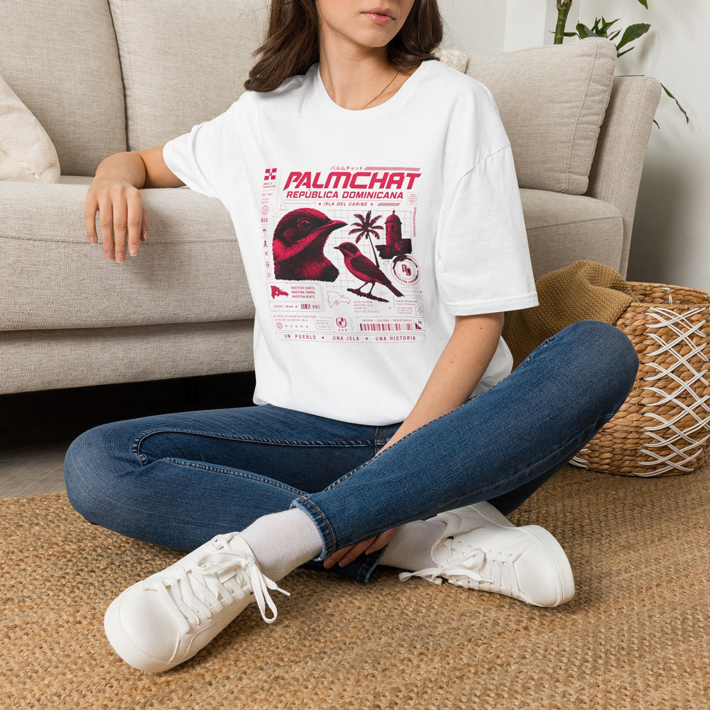 Dominican Republic Palmchat Graphic T-Shirt – Cigua Palmera