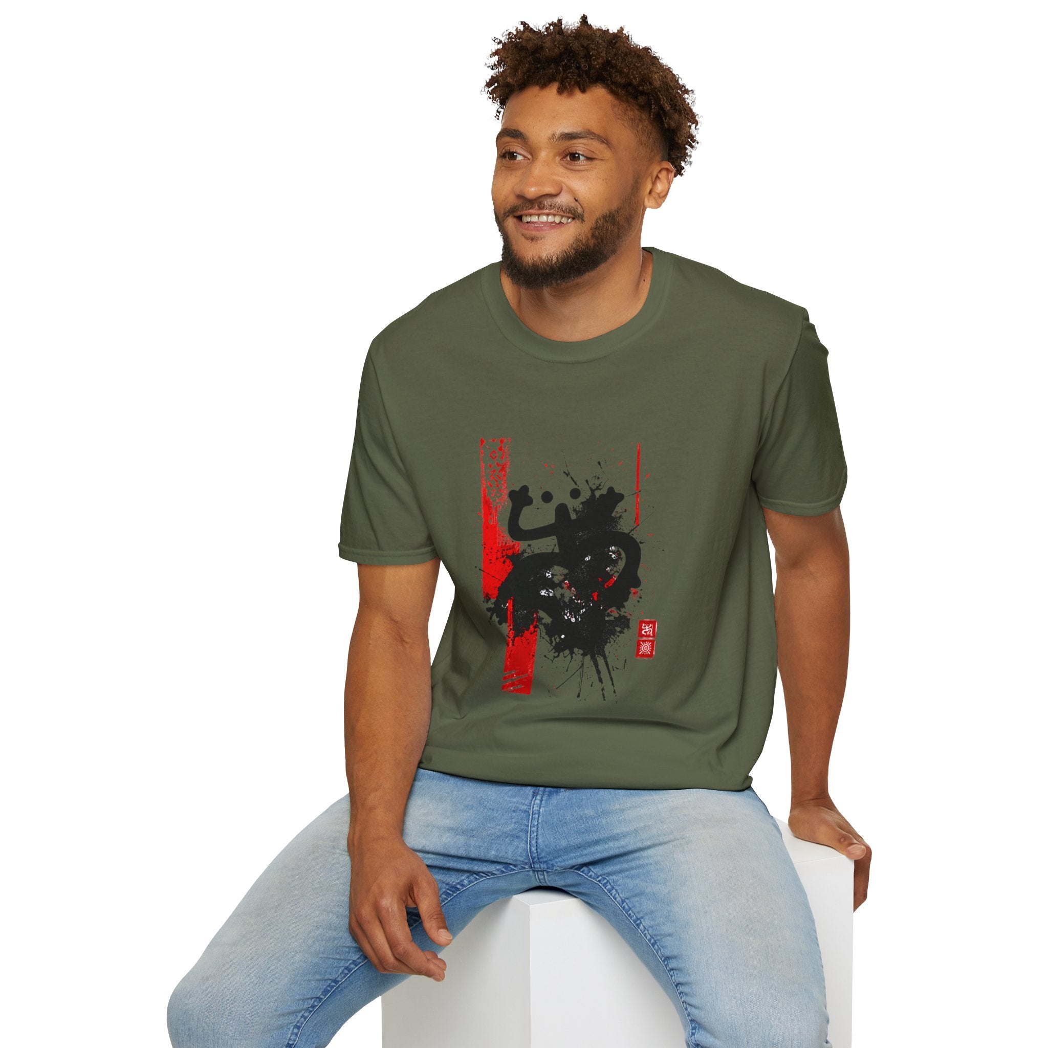 Puerto Rican Coquí Ink Art Graphic T-Shirt