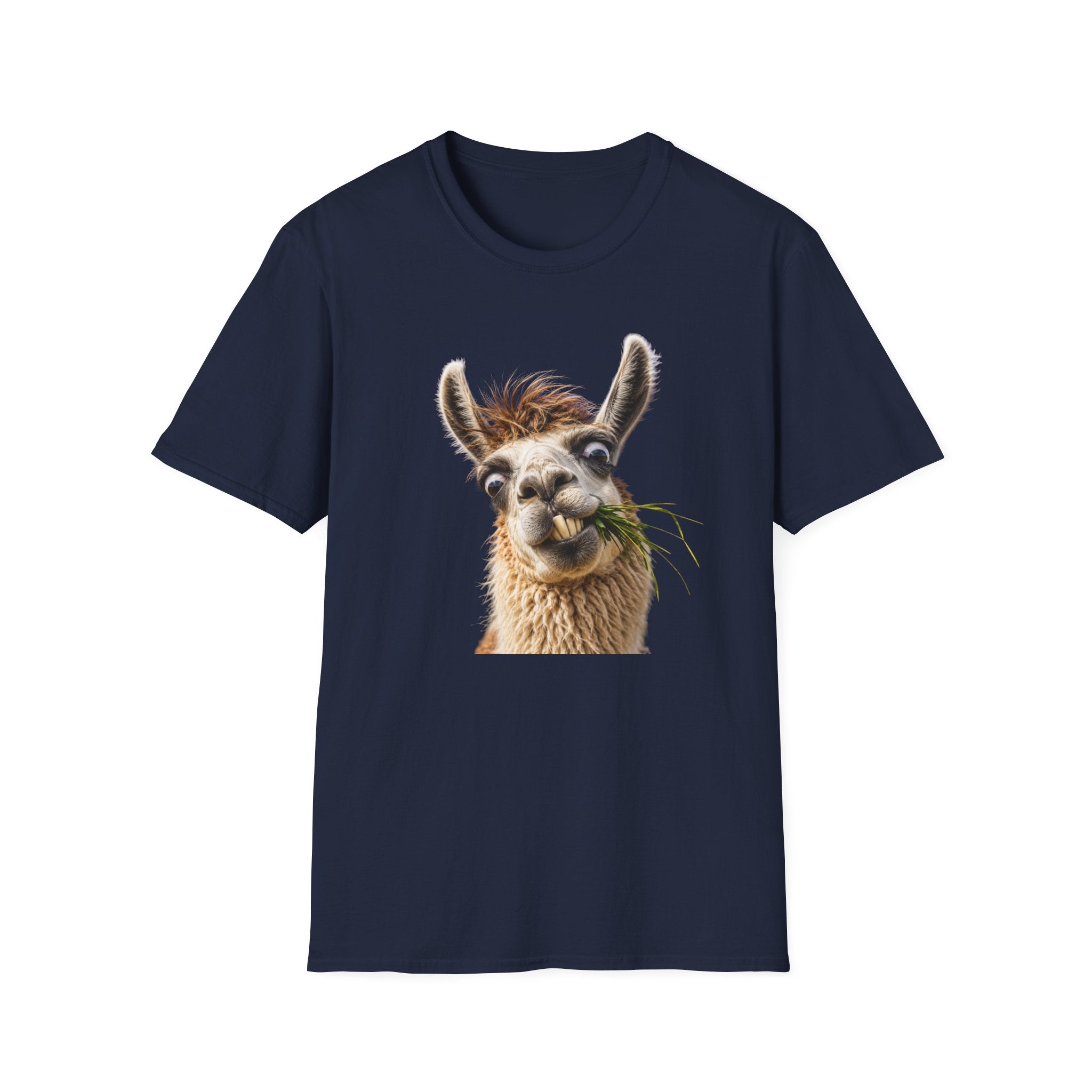 Llama Face T-Shirt — Funny Cute Llama Graphic Tee