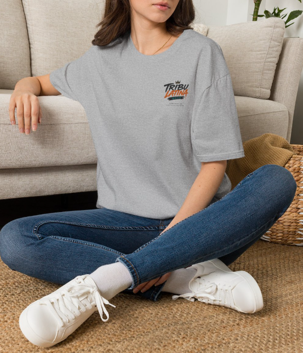 Tribu Latina Graphic T-Shirt — Retro Script Latinx Pride Tee